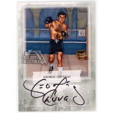 George Chuvalo 2010 Ringside Round 2 Boxing Autograph Card #A-GCH2