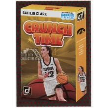 Caitlin Clark 2024 Panini Caitlin Clark Collection Crunch Time Dots Rookie Card #SS-CT2