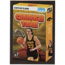 Caitlin Clark 2024 Panini Caitlin Clark Collection Crunch Time Metalized Rookie Card #SS-CT1