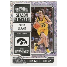 Caitlin Clark 2024 Panini Collection Contenders Rookie Card #CC2 373/399