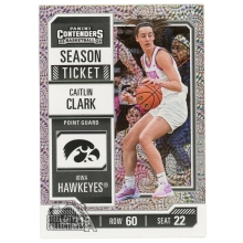 Caitlin Clark 2024 Panini Collection Contenders Rookie Card #CC4 349/399
