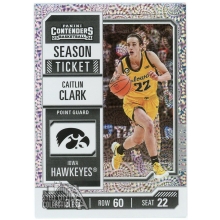 Caitlin Clark 2024 Panini Collection Contenders Rookie Card #CC2 058/399
