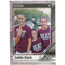 Caitlin Clark 2024 Panini Collection Donruss Rookie Card #16 080/399