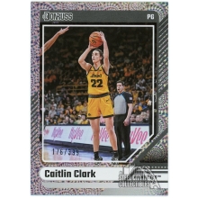 Caitlin Clark 2024 Panini Collection Donruss Rookie Card #5 176/399