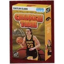 Caitlin Clark 2024 Panini Caitlin Clark Collection Crunch Time Target Red Rookie Card #SS-CT1