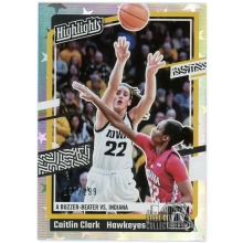 Caitlin Clark 2024 Panini Collection Donruss Highlights Rookie Card #H6 197/299