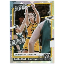 Caitlin Clark 2024 Panini Collection Donruss Highlights Rookie Card #H7 284/299
