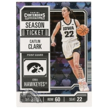Caitlin Clark 2024 Panini Collection Contenders Rookie Card #CC3 012/199
