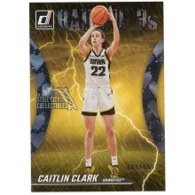 Caitlin Clark 2024 Panini Collection Raining 3s Rookie Card #R1 069/199