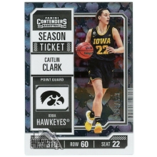 Caitlin Clark 2024 Panini Collection Contenders Rookie Card #CC1 059/199