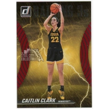 Caitlin Clark 2024 Panini Caitlin Clark Collection Raining 3's Target Red Rookie Card #R2