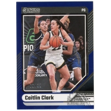 Caitlin Clark 2024 Panini Collection Donruss Blue Rookie Card #10 09/22