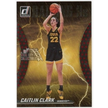 Caitlin Clark 2024 Panini Caitlin Clark Collection Calling 3's Dots Rookie Card #R2