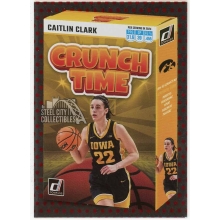 Caitlin Clark 2024 Panini Caitlin Clark Collection Crunch Time Dots Rookie Card #SS-CT1