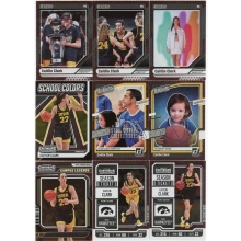 Caitlin Clark 2024 Panini Caitlin Clark Collection Dots Rookie Assorted 41-Card Lot