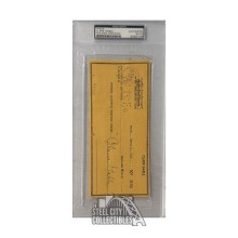 Clark Gable Autographed Check - PSA/DNA