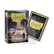 Dragon Shield Clear Matte Outer Sleeves 100ct Box