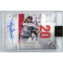 Roger Clemens 2019 Topps Luminaries Masters of the Mound Autograph Card #MOM-RC 7/10