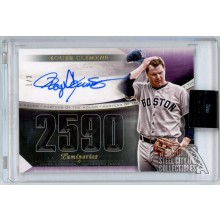 Roger Clemens 2021 Topps Luminaries Masters Purple Autograph Card #MOM-RC 1/3