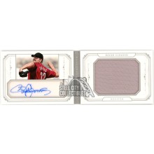 Roger Clemens 2015 Panini National Treasures Booklet Star Patch Auto Card 09/10