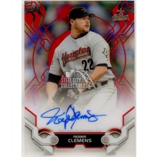 Roger Clemens 2019 Topps High Tek Autograph Card #HTA-RC 04/10