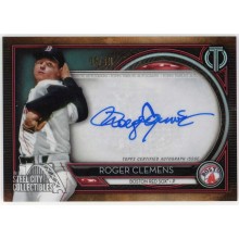 Roger Clemens 2020 Topps Tribute Autograph Card #TA-RC 8/10