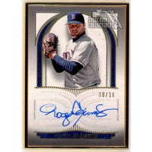 Roger Clemens 2021 Topps Definitive Framed Autograph Card #DCFA-RC 08/10