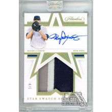Roger Clemens 2021 Panini Flawless Star Swatch Patch Autograph Card #SSS-RO 4/5