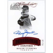 Roger Clemens 2017 Panini Flawless Legendary Ruby Autograph Card #LC-RC1 1/10