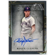 Roger Clemens 2022 Topps Diamond Icons Black Autograph Card #AC-RCL 06/10