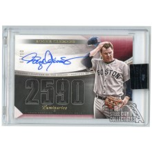 Roger Clemens 2021 Topps Luminaries Masters Of The Mound Red Auto #MOM-RC 07/10