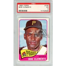 Roberto Clemente 1965 Topps Baseball Card #160 PSA 5