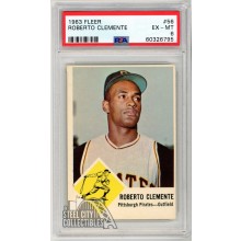 Roberto Clemente 1963 Fleer Card #56 PSA 6 EX-MT (795)