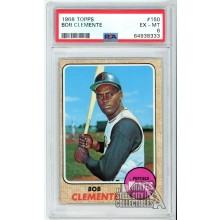 Roberto "Bob" Clemente 1968 Topps Card #150 PSA 6 EX-MT