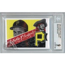 Roberto Clemente 2020 Topps Project 2020 Mister Cartoon Card #10 BGS 9