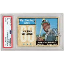 Roberto Clemente 1968 Topps All-Star #374 PSA 8