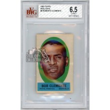 Roberto Clemente 1963 Topps Baseball Peel-Offs Card #9 BVG 6.5