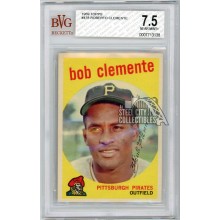 Roberto Clemente 1959 Topps Baseball Card #478 BVG 7.5