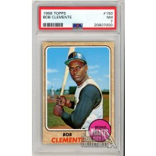 Roberto "Bob" Clemente 1968 Topps Card #150 PSA 7 NM