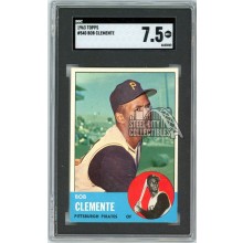 Roberto Clemente 1963 Topps Baseball Card #540 SGC 7.5
