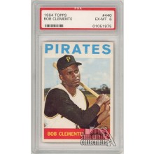 Roberto "Bob" Clemente 1964 Topps Card #440 PSA 6 EX-MT