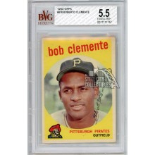 Roberto Clemente 1959 Topps Baseball Card #478 BVG 5.5