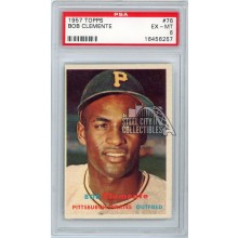 Roberto Clemente 1957 Topps Baseball Card #76 PSA 6 (257)