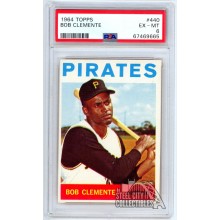 Roberto "Bob" Clemente 1964 Topps Card #440 PSA 6 EX-MT (665)