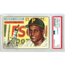 Roberto Clemente 1956 Topps Card #33 White Back PSA 3 VG (435)