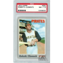 Roberto Clemente 1970 Topps Card #350 PSA 7.5 NM+