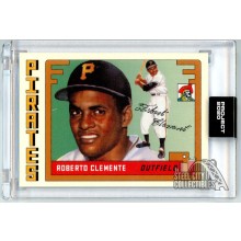 Roberto Clemente Topps Project 2020 Card #45 1955 Topps By Grotesk