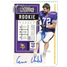 Ezra Cleveland 2020 Panini Contenders Rookie Ticket Autograph Card #293 23/72
