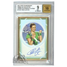 Kim Clijsters 2020 Topps Transcendent Tennis Collection Autograph Platinum 1/1 BGS 9 Mint