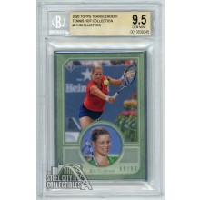 Kim Clijsters 2020 Topps Transcendent Tennis HOF Card #8 /50 BGS 9.5 Gem Mint